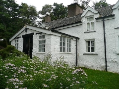 Front of the cottage